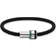 Montblanc 1858 Braided Bracelet - Black/Silver/Green