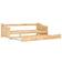 vidaXL Pull-Out Soffa 205cm 3-sits