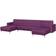 Beliani Aberdeen Soffa 348cm 5-sits