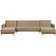 Beliani Aberdeen U-shaped Soffa 348cm 5-sits