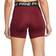 Nike Pro 365 5" Shorts Women - Burgundy/Black