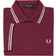 Fred Perry Twin Tipped Polo Shirt - Burgundy