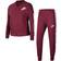 Nike Older Kid's Sportswear Tracksuit - Dark Beetroot/White (CU8374-638)