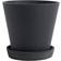 Hay Flower Pot with Saucer L ∅17.5cm