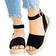 vidaXL Platform Wedge Faux Leather Ankle Strap Open Toe