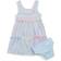 Juicy Couture Baby Girl's Striped Pom-Pom Logo Dress & Bloomers Set - Blue Multi