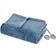 Beautyrest Heated Plush Blankets Blue (228.6x213.36cm)