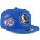 New Era Dallas Mavericks Back Half 9FIFTY Snapback Adjustable Hat - Blue