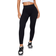 PrettyLittleThing Structured Contour Rib Cuffed Detail Leggings - Black