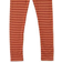 Joha Wool Leggings - Orange/Red Striped (25125-246-7091)