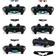 giZmoZ n gadgetZ PS4 2xLED DualShock 4 Controller Light Bar Decal Sticker - 6x Blandet