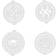KitchenCraft Sweetly Does It Stencils Cake Decoration