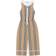 Burberry Girl's Ophelia Icon Stripe Zip-Up Jumpsuit - Archive Beige