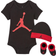 Nike Baby Jordan Box Set 3-Piece - Black/Gym Red (HA5105-010)