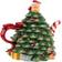 Spode Christmas Tree Figural Tekanna 79.257cl