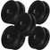 Gorilla Sports Bumper Plates HiTemp Paket 51 mm (Par) 2 x 5 kg