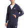 Michael Kors Logo Tape Cotton Blend Zip-Up Hoodie Mens - Midnight