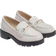 Sam Edelman Kid's Tully Loafer - Bright White Box Leather