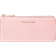 Michael Kors Jet Set Travel Large Saffiano Leather Quarter Zip Wallet - Powder Blush