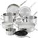 Hestan Thomas Keller Insignia Cookware Set with lid 11 Parts