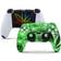 giZmoZ n gadgetZ PS5 2 x Controller Skins Full Wrap Vinyl Sticker - Weed