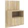 vidaXL Wall-Mounted 48.5cm Sengebord 32.5x48.5cm