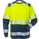 Fristads Kansas High Vis Long Sleeve T-shirt Class 2 7457 THV - High Vis Yellow/Black