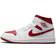 Nike Air Jordan 1 Mid W - White/Pomegranate