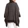 Michael Kors Logo Jacquard Turtleneck Poncho