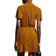 Michael Kors Leopard Print Georgette Dress - Marigold