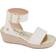 Jessica Simpson Kid's Asha Cuff Wedge - White