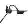 Shokz OpenComm ASC100B Wireless Bone Conduction Headset Bluetooth 5.0 Noise Canceling NFC IP55 Black