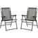 OutSunny 5 PCs Outdoor Rattan Lounge Conversation Set Grey Garden Dining Chair