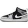 NIKE Air Jordan 1 Mid SE PS - Black/White/Light Smoke Grey/University Red