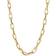 Zoe Lev Large Open Link Chain Necklace - Gold