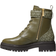 Michael Kors Stark Logo and Leather Combat Boot