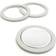 Bialetti 3 Gaskets + 1 Filter Plate for 9 Cups Stainless Steel Moka Pots