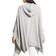 Michael Kors Wool Blend Hooded Poncho - Grey