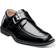 Florsheim Jr Boy's Moc Toe Monk Strap Oxford - Black