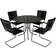 Venture Design Holmsund Ensemble repas de patio, 1 Table incluse 4 Chaises