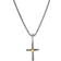 David Yurman Petite X Cross Pendant - Silver/Gold