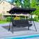 OutSunny 3 Seat Outdoor Patio Swing Chair