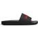 Balenciaga Logo Slide - Black/Red