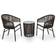 vidaXL 48138 Bistro Set, Table incl. 2 Chairs