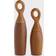 Nambe Portables 9 Wood Salt and Pepper Mill Moulin à sel, Moulin à poivre 22.9cm