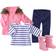 Teamson Sophias Jacket Leggings T-Shirt & Rain Boots For 18" Dolls