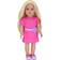 Teamson Sophias Posable 18" All Vinyl Blonde Hair Doll Chloe with Blue Eyes