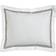 SFERRA Grande Hotel Standard Almohada Azul, Blanco (66.04x53.34cm)