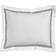 SFERRA Grande Hotel Standard Oreiller Blanc, Bleu (66.04x53.34cm)