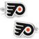 Cufflinks Inc Philadelphia Flyers Cufflinks - Silver/Black/Orange/White